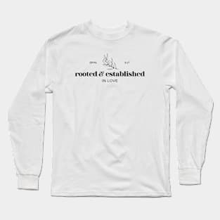 Aesthetic Christian Olive Branch Long Sleeve T-Shirt